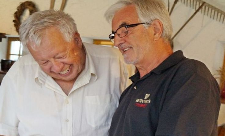Herbert Riesner aus Mondsee (l.) und Josef Nagl aus Wolfsegg