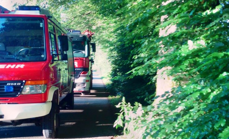 Die Feuerwehr musste zu einer Personenrettung ausrücken. Foto: FF Puchheim
