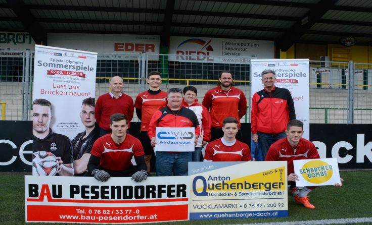 Der UVB Vöcklamarkt organisiert ein Benefizspiel gegen den LASK. Foto: Verein Brücken bauen 
