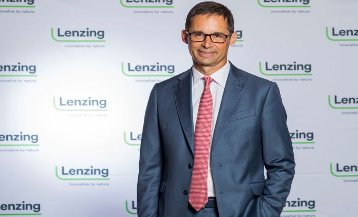 Stefan Doboczky, CEO der Lenzing GruppeFoto: Lenzing AG/Neumayr Leo