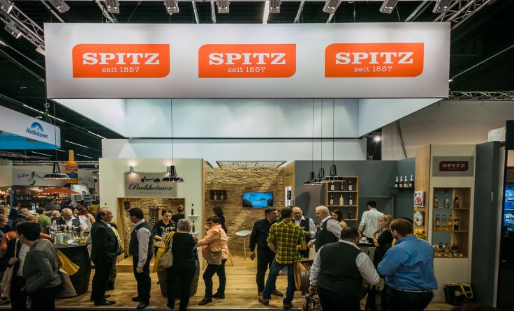 Der Spitz-Messestand auf der Alles für den Gast 2018Fotos: Philipp Lipiarski 