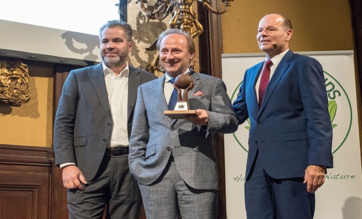 claro Inhaber Josef Dygruber bei der GREEN BRANDS VerleihungFoto: „Green Brands“