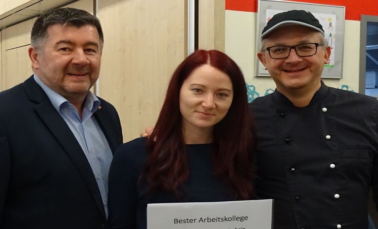 Josef Ablinger mit Conny Langstadlinger und Paul Leeb (v.l.) Fotos: FSG 