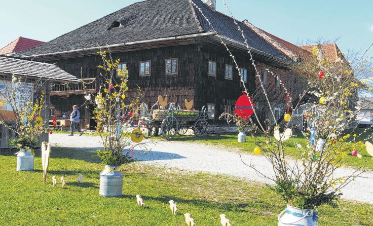 Mehr als 6.000 Besucher waren beim heurigen Ostermarkt. Foto: Stehrerhof