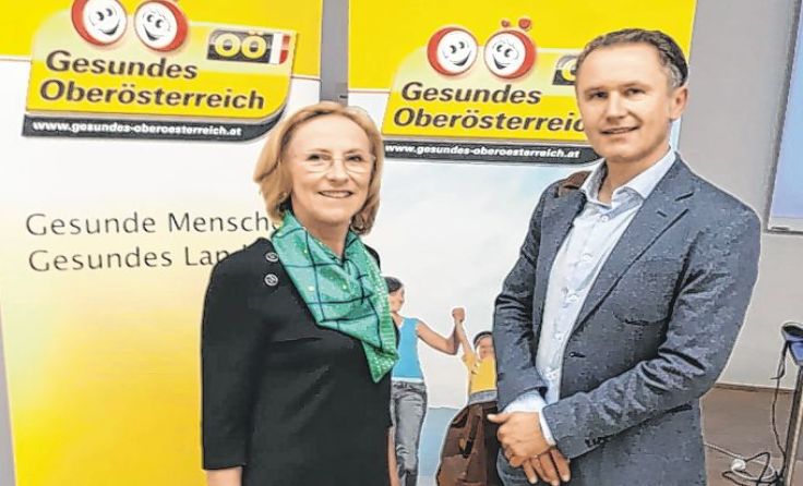 Georg Frauscher mit Hildegard RakarFoto: privat