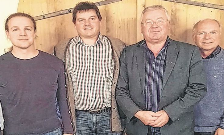 v.l.: Martin Schausberger, Rolf Schweikardt, Karl Dannbauer, Heimo TiefenthallerFoto: privat