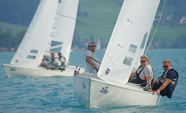 Die Trophy ist eine der größten Soling Regatten weltweit. Foto: Lisa Millinger