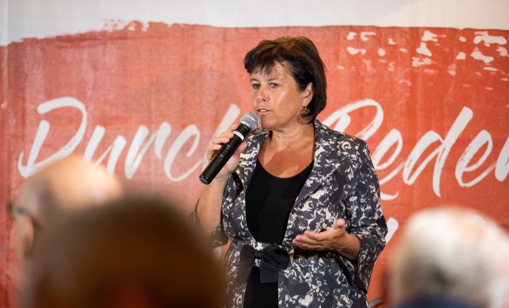 Besuch von Soziallandesrätin der SPÖ Birgit Gerstorfer Foto: SPÖ 