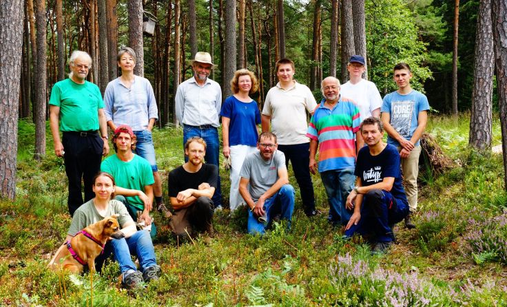 Die Helfer des Naturschutzbundes pflegten die Vegetation.Foto: Gerhard Nußbaumer