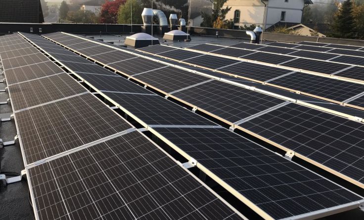 Photovoltaikanlage Nah und Frisch GampernFoto: Sun Contracting AG