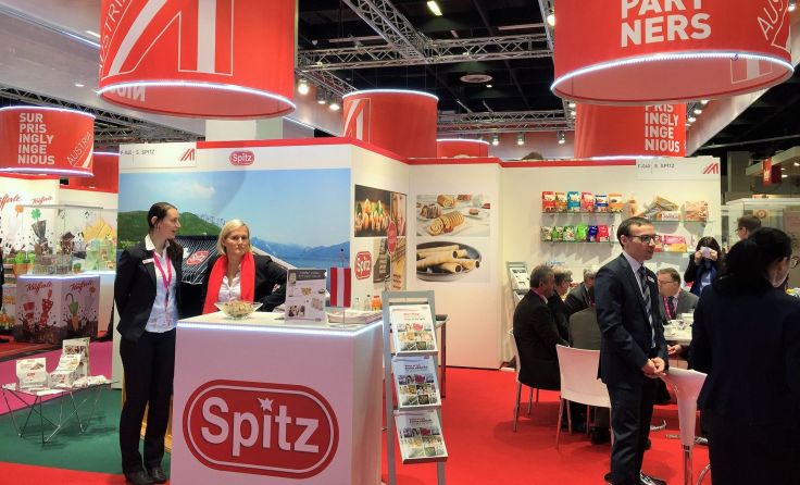 Auch 2020 ist der oberösterreichische Lebensmittelproduzent Spitz auf der ISM präsent.Foto: Spitz 