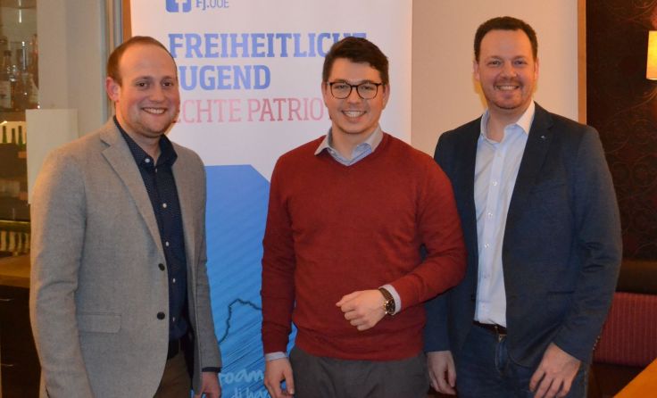 v.l.: Christoph Führer, Silio Hemmelmayr und Gerhard KaniakFoto: FPÖ