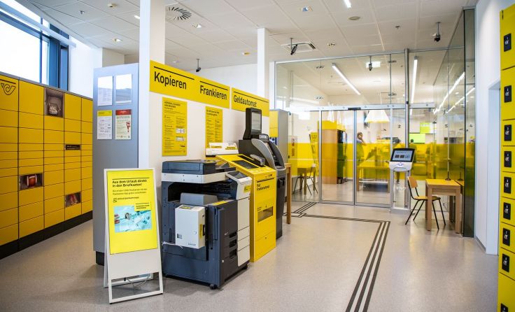 Auch die Postfiliale bleibt geöffnet.Foto: VARENA