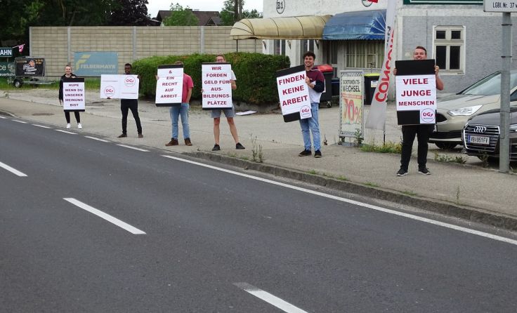 Die Gewerkschaftsjugend fordert mehr Ausbildungsplätze für Jugendliche.Foto: ÖGB