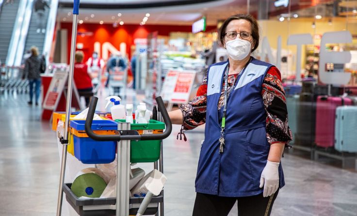 Reinigung in der VARENAFoto: VARENA