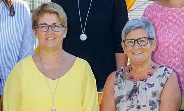 Regina Fuchs (l.) mit ihrer Vorgängerin Elfriede GruberFoto: Foto Humer 