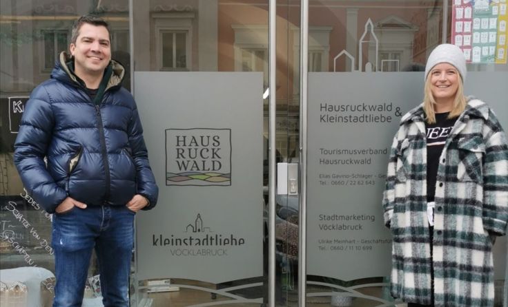 Simon Pecher und Ulli MeinhartFoto: Stadtmarketing Vöcklabruck
