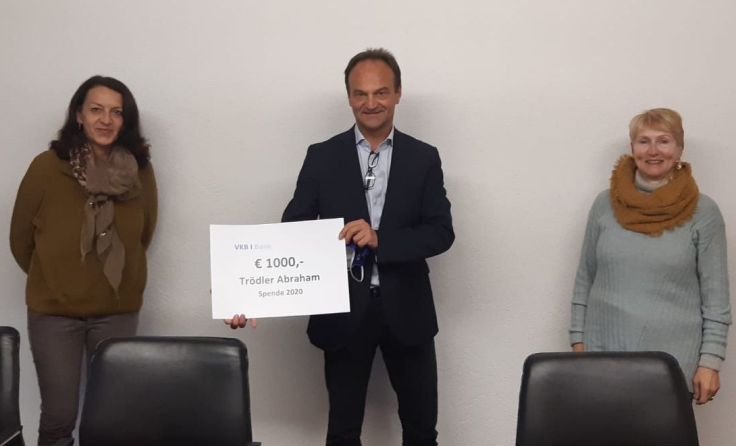 Spendenübergabe an Bürgermeister Peter HarringerFoto: privat