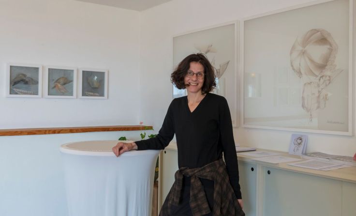 Zeichnungen von Birgit BachmannFoto: Andrej Kraev