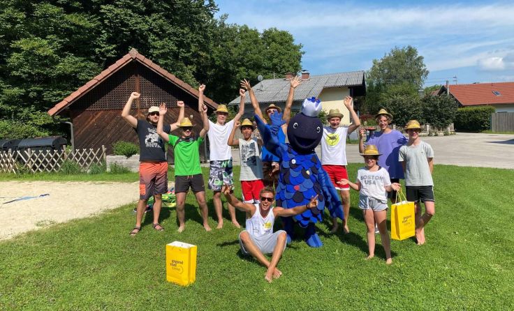 Das Training am „Litz“-Platz hat allen Spaß gemacht. Foto: TVB Attersee-Attergau