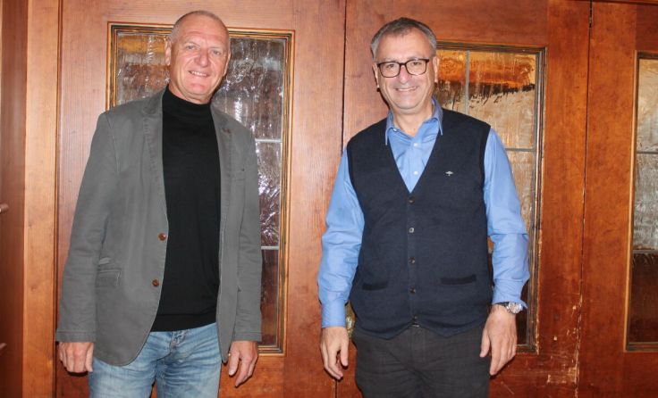 Herbert Theil (l.) und Dieter Treml (Foto: Ebner)