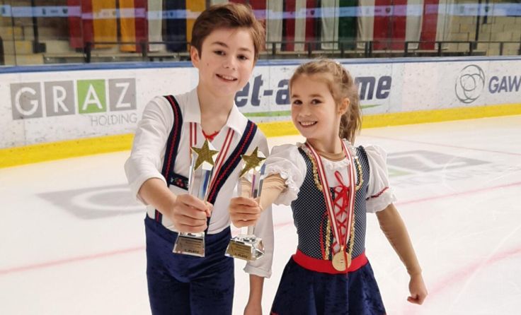 Raphaela Aschl (9) und Jonathan Aschl (11) (Foto: privat)