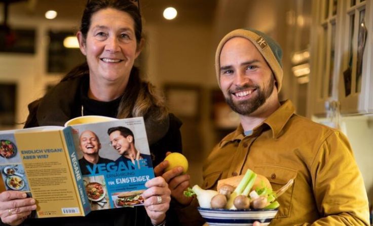 Umweltstadträtin Sonja Pickhardt-Kröpfel und Gemeinderat Thomas Koller (Foto: Grüne)