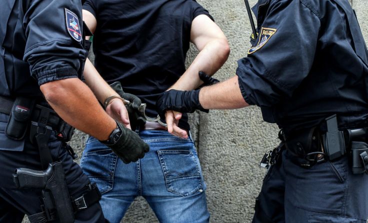 Die beiden Verdächtigen konnten festgenommen werden. (Foto: Weihbold)