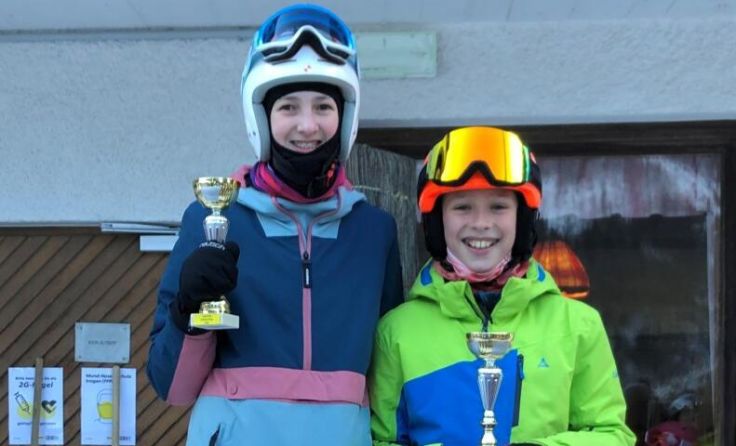 Valerie Föttiner und Kilian Kroiss-Eder (Foto: SV Steinbach)