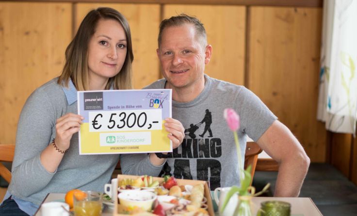 Die Wirtsleute Eva und Mario (Foto: Preuner Wirt)