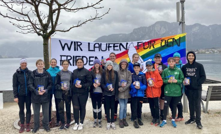Für jede Runde wurde ein Geldbetrag erlaufen. (Foto: MS Mondsee)
