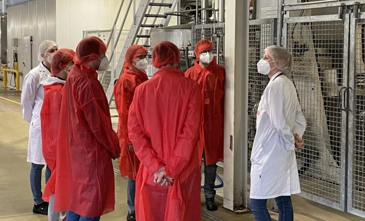 Betriebsführung im Rahmen der OÖ Job Week 2022 (Foto: Spitz)