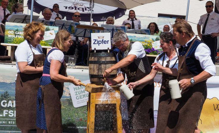 Kulinarischer Start ein Jahr vor der Gartenzeit Wolfsegg (Foto: Gartenzeit)