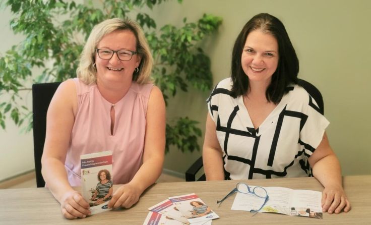 Ewelina Schachreiter und Barbara Ecker-Derflinger (Foto: Frauen-Infotreff)