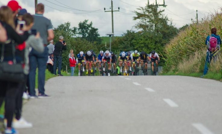 Die Teilnehmer beim Zielsprint (Foto: FF Schörfling)