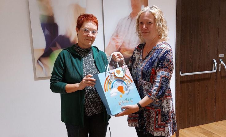 Christa Ensberger (l.) übergibt den Vorsitz der ÖGB-Frauen an Sandra Renner (Foto: ÖGB)