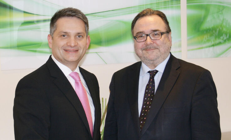 Landesrat Maurice Androsch (links) und Diakonie-Direktor Michael Chalupka