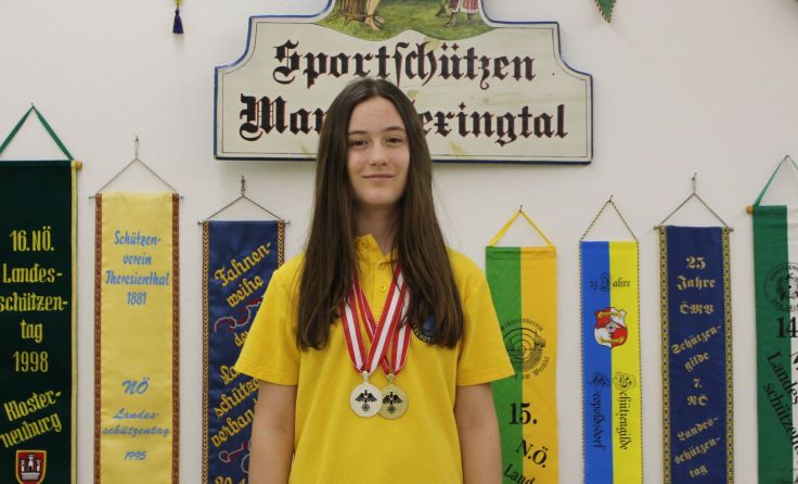 Die erfolgreiche Schützin: Lara Fohrafellner. Foto: SPS Mank-Texingtal