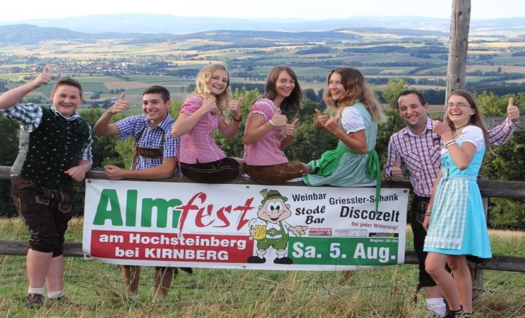 Die Vorfreude auf das Almfest am Samstag ist riesengroß. Foto: Musikverein Kirnberg