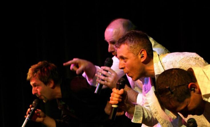 Die Vierkanter singen für einen guten Zweck. Foto: Atelier Fuchsluger
