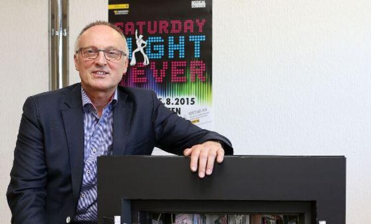 Johannes Kropfreiter bot einen Ausblick auf den Musicalsommer. Foto: Gerhard Sengstschmid
