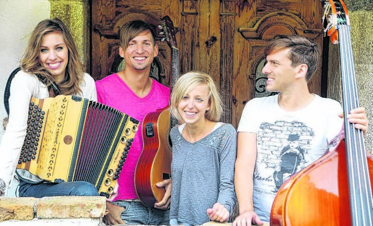 Feinste Musik, herrliche Texte: Quetschwork Family Foto: weinfranz.at