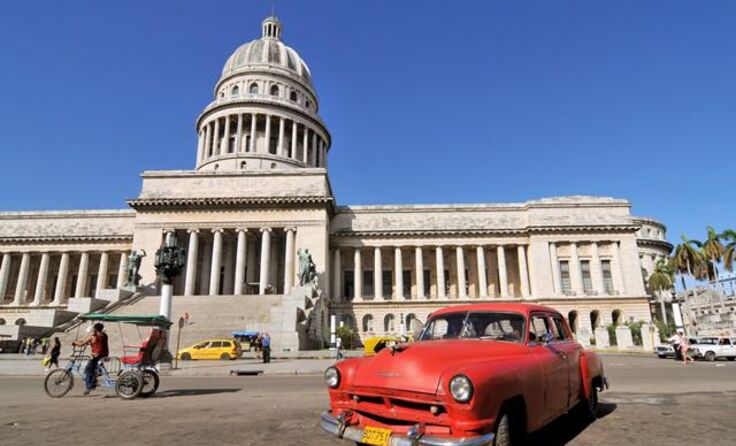 Klassische Straßenszene in Cuba Foto: Pascal Violo