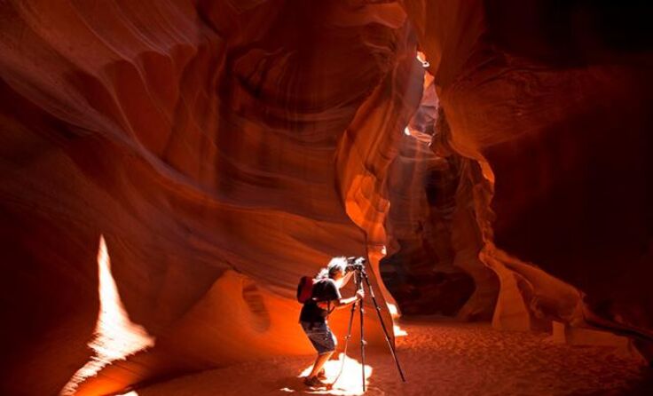Im Antelop Canyon Foto: Raffalt