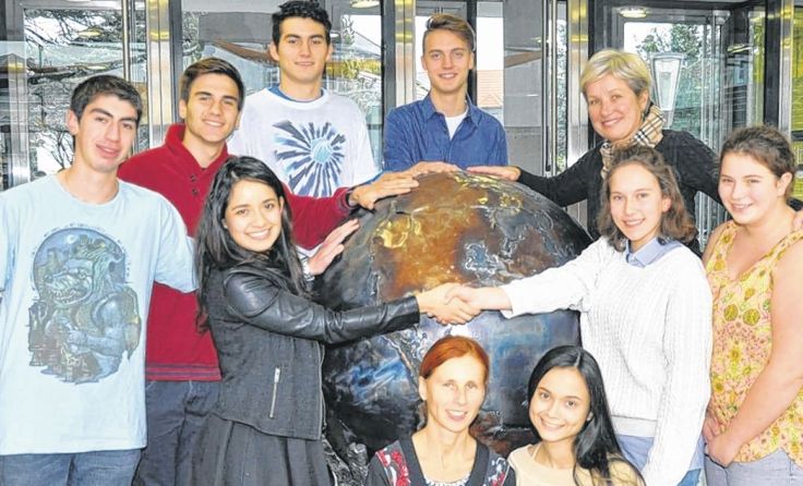 Beim Schüleraustausch entstehen internationale Freundschaften