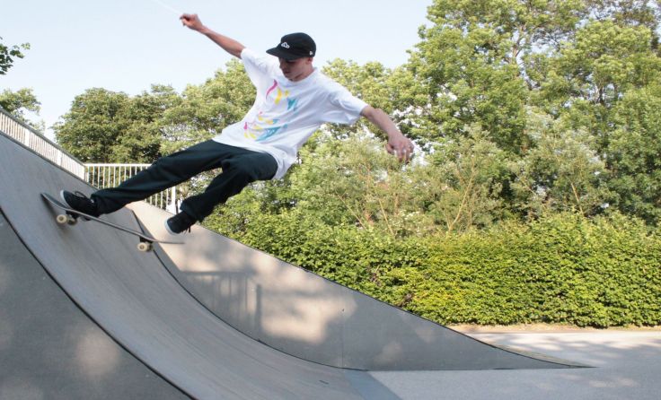Im Skate-Park Amstetten steigt der Go Skateboarding Day Amstetten. Foto: mott