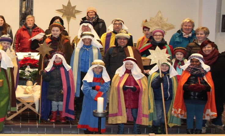 AMSTETTEN. Im Pfarrgebiet von St. Marien sind die Sternsinger bereits unterwegs.
