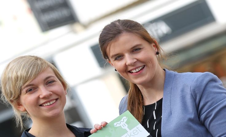 Stefanie Auer und Maria Ettlinger Foto: Kommunikationsagentur Sengstschmid