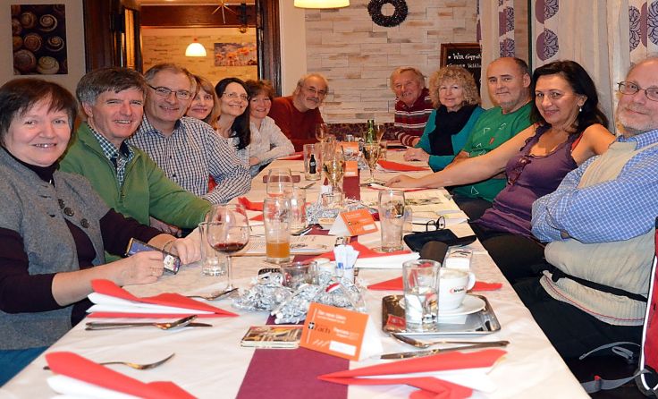 Das Team des Weltladens Amstetten beim Jahrestreffen Foto: mott