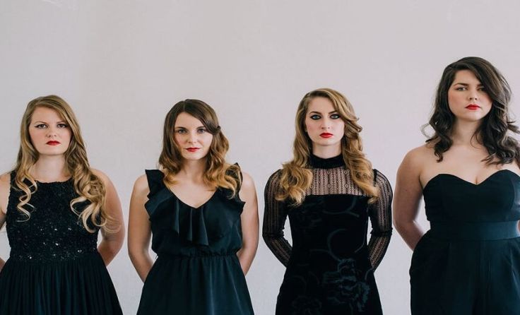 Das Quartett Chilli da Mur wird von Johannes Peham unterstützt. Foto: Ladies & Lord 